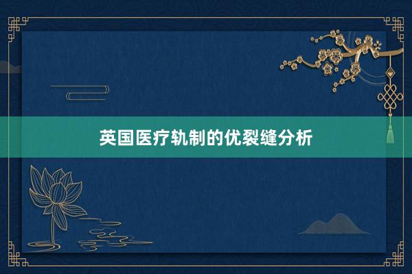 英国医疗轨制的优裂缝分析